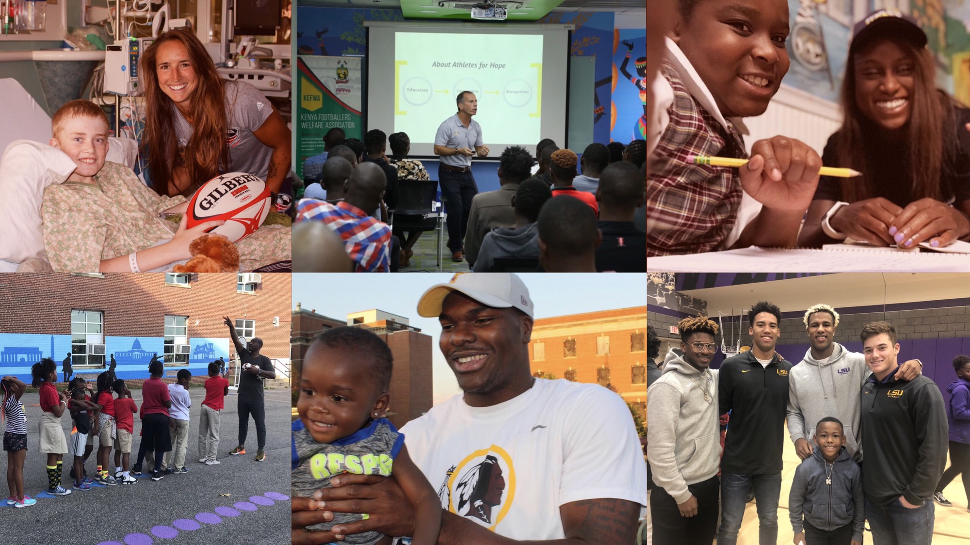 Celebrate Giving Tuesday. Support Athletes for Hope. Athletes for Hope