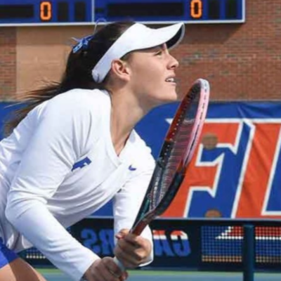Ingrid Neel playing tennis