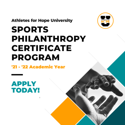 Sports Philanthropy Certificate Program 2021-2022