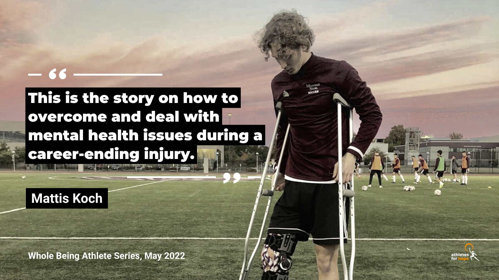 AFH Athlete Spotlight - Mattis Koch on Injuries & Mental Health