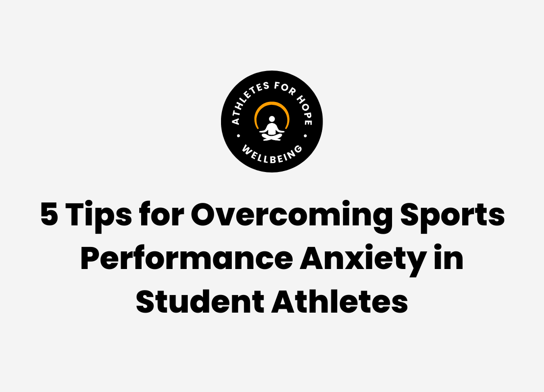 5 Tips for Overcoming Sports Performance Anxiety in Student Athletes ...