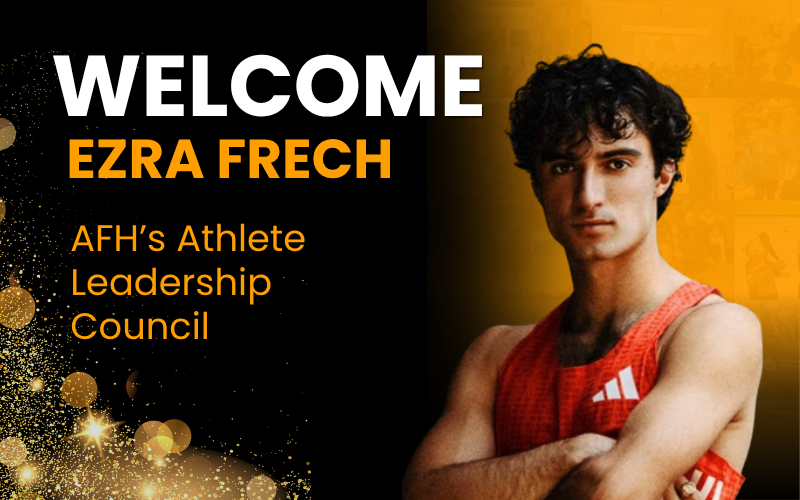 Ezra Frech joins Athletes for Hope Athlete Leadership Council