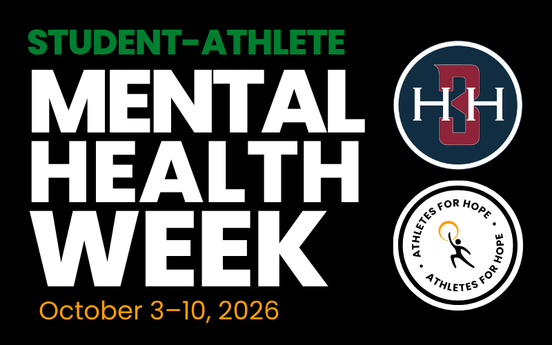 Student-Athlete Mental Health Week